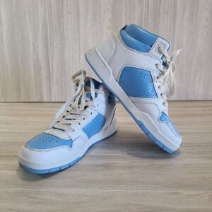 Champion 3ON3 Court Hi V2 Youth 3 White Blue High Top Sneakers CAS10773P